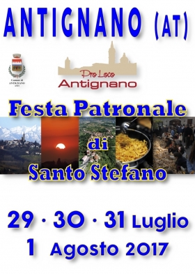 Antignano Festa Patronale di Santo Stefano dal 29 luglio al 1 Agosto -  Antignano's Burgher ®